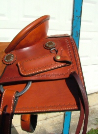 Koen Saddle Shop, Custom cutting and reining saddles.