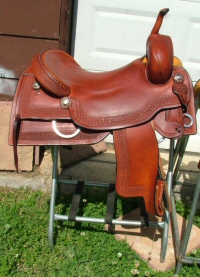 Koen Saddle Shop, custom reining and cutting saddles.