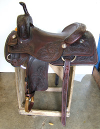 koen Saddle Shop, Custom cutting and reining saddles.